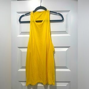 Nike yellow racer back tank. Dri fit Nike